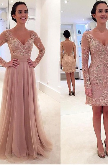 long prom dresses for short girl