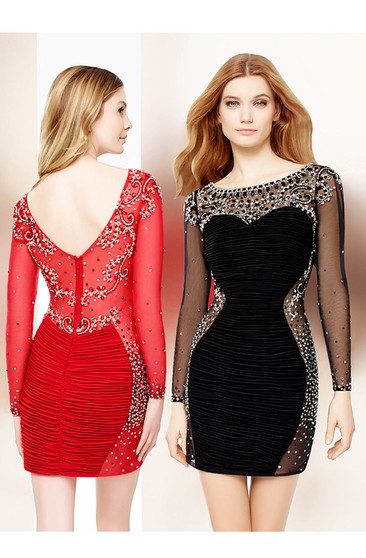 Get Red Homecoming Dresses Tight Fitted