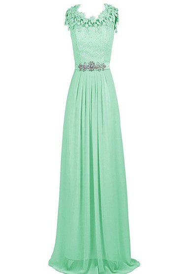 mint green gowns