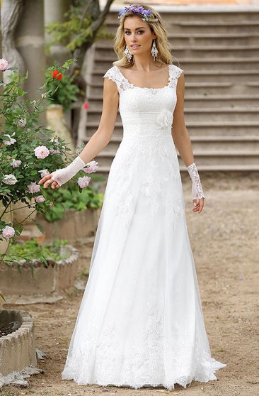 wedding dress without train