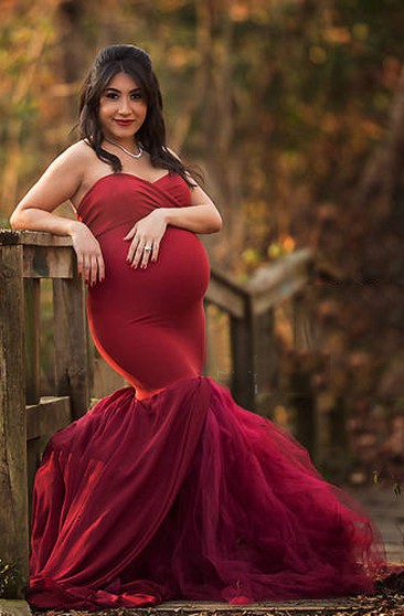 evening dresses for pregnant ladies